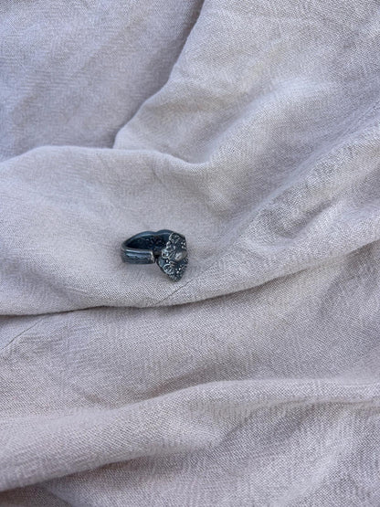 oxidized spoon