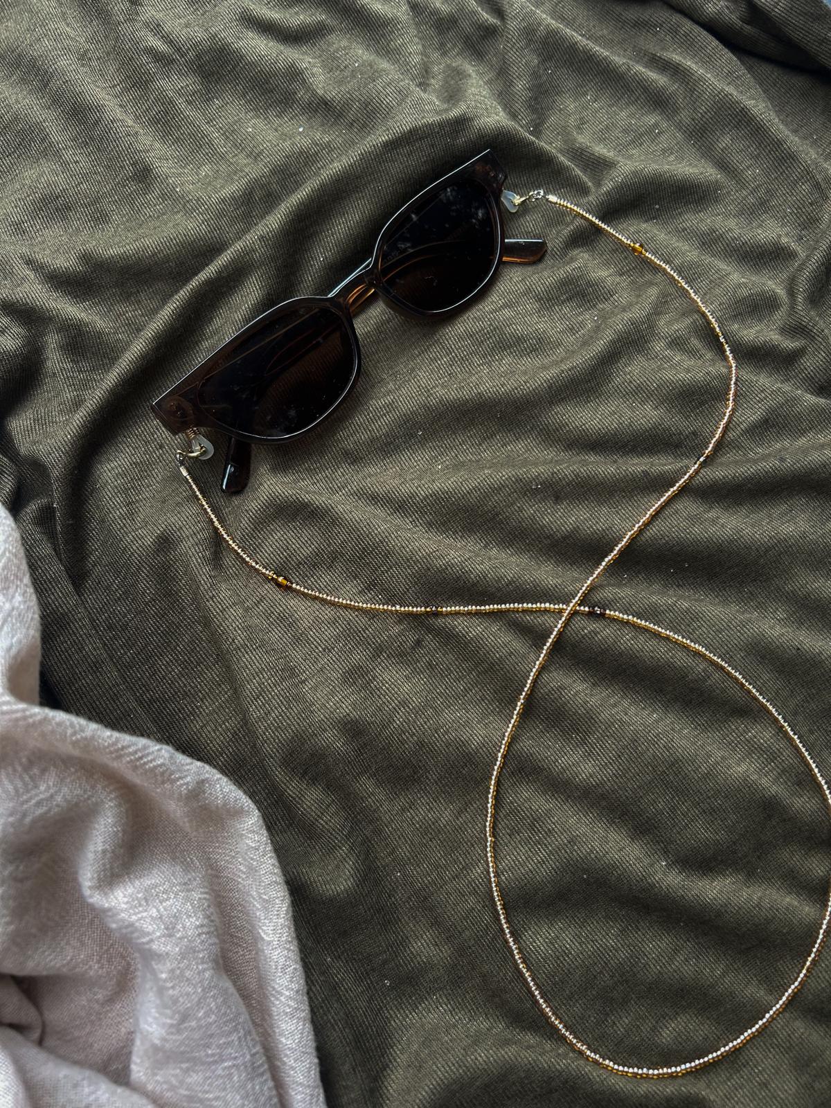 cream sunglass straps