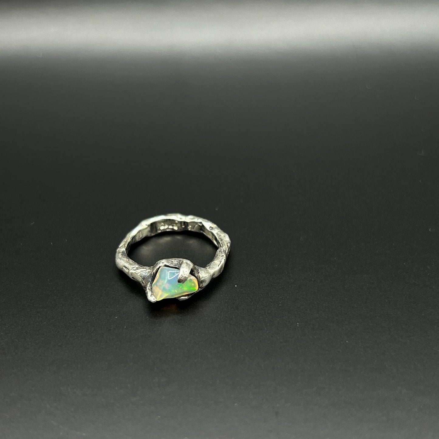 Clawed White Opal