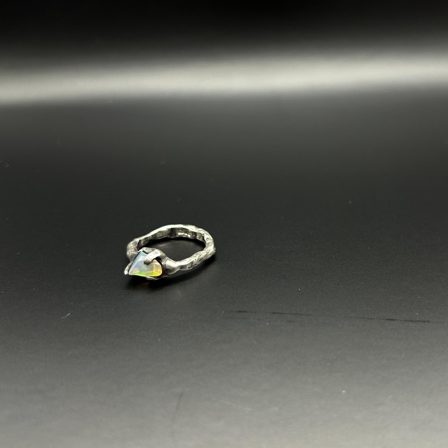 Clawed White Opal